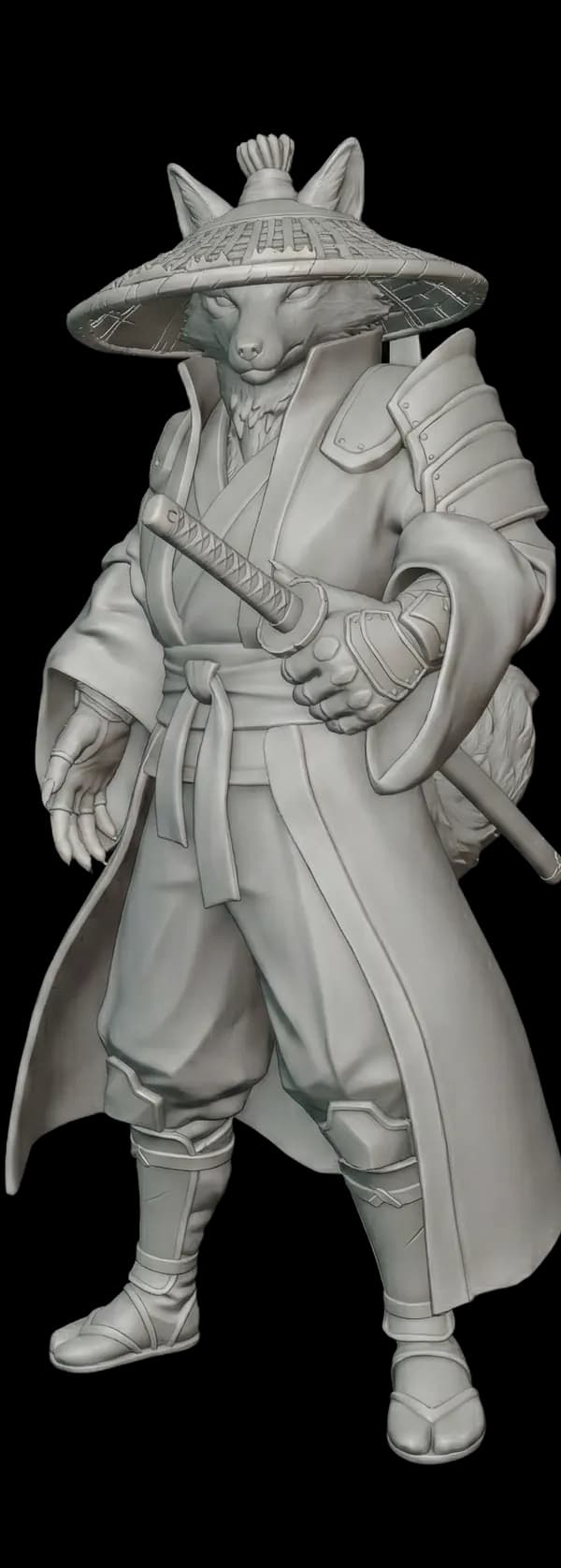 Personagem high-poly esculpido no Blender